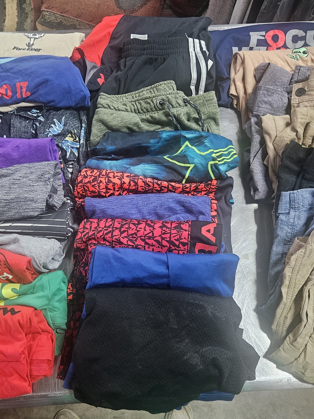 Kids Shorts And Shirts Bundle L And XL
